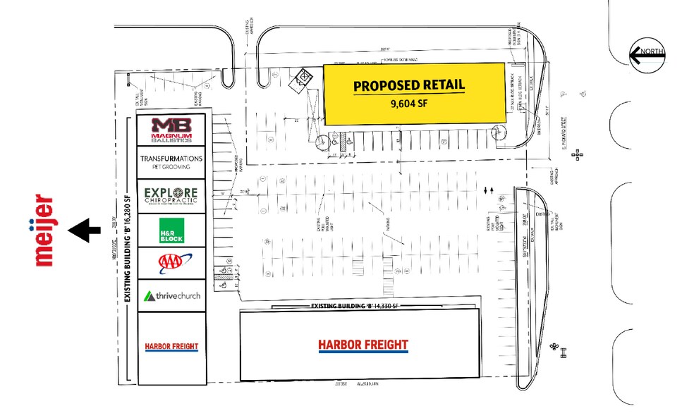More Photos Of 911 E Pickard St, Mount Pleasant Freestanding For Lease