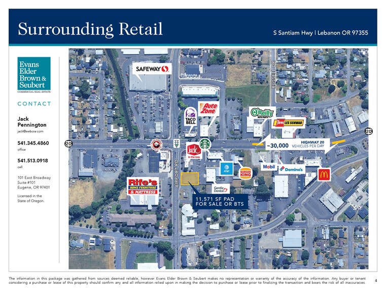 More Photos Of 0 SE Highway 20, Lebanon General Retail For Lease