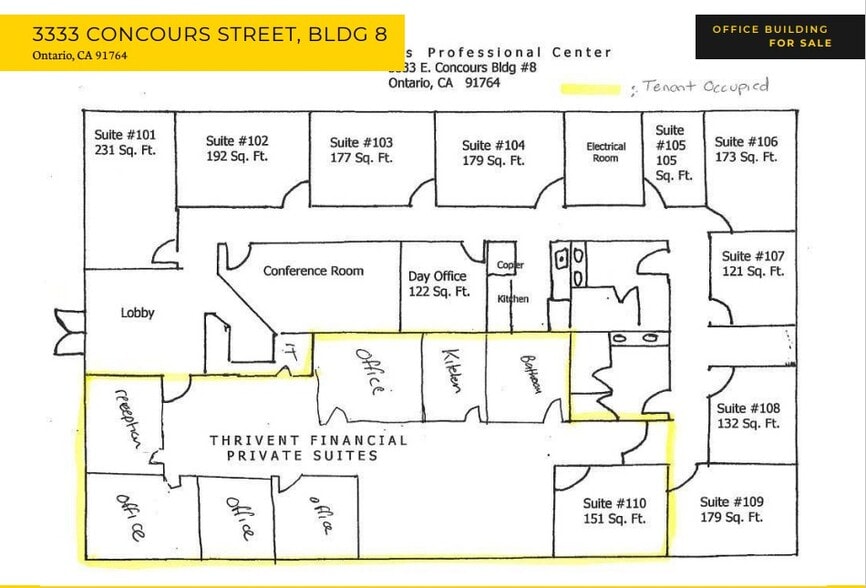 More Photos Of 3333 Concours St, Ontario Medical For Sale