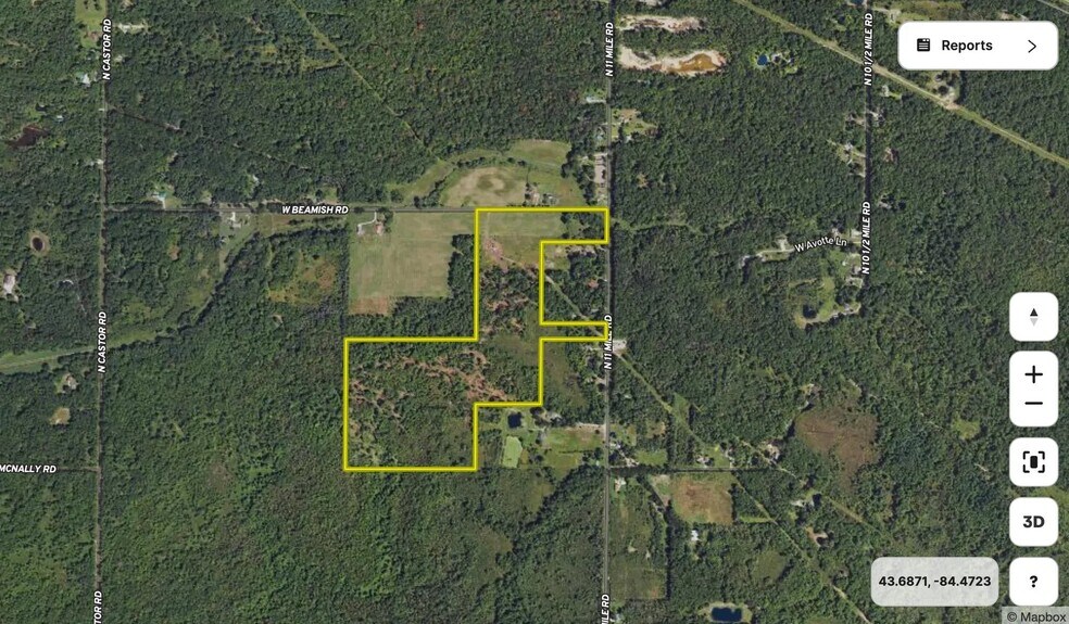 More Photos Of 2717 N 11 Mile Rd, Sanford Land For Sale