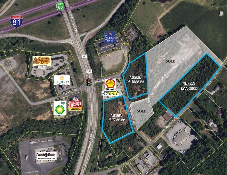 Hospitality Pl Millenium Drive, Blountville, TN 37617 Land For Sale
