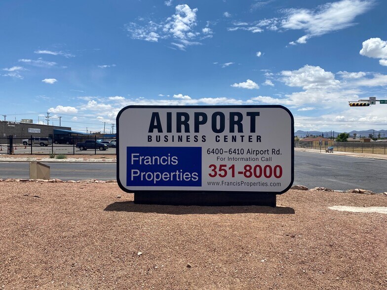More Photos Of 6400 Airport Rd, El Paso Distribution For Lease