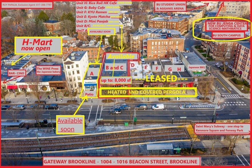 More Photos Of 1004-1016 Beacon St, Brookline Restaurant For Lease