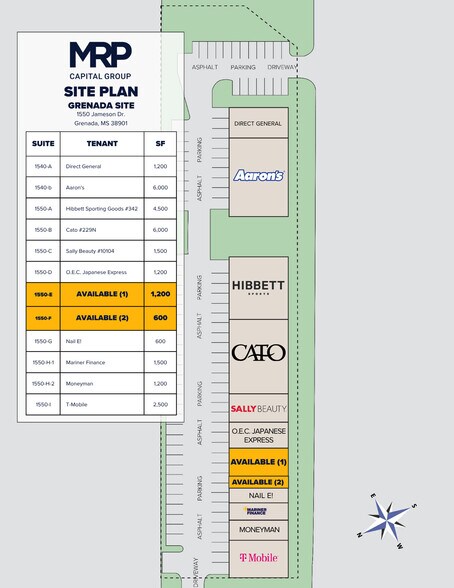More Photos Of 1550 Jameson Dr, Grenada General Retail For Lease