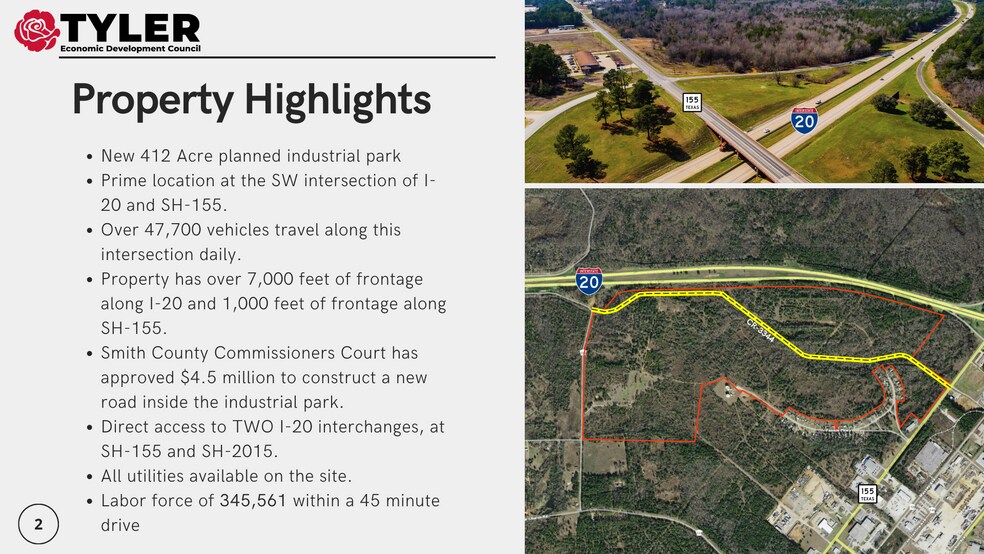 More Photos Of 12571 Highway 155 N, Tyler Land For Sale
