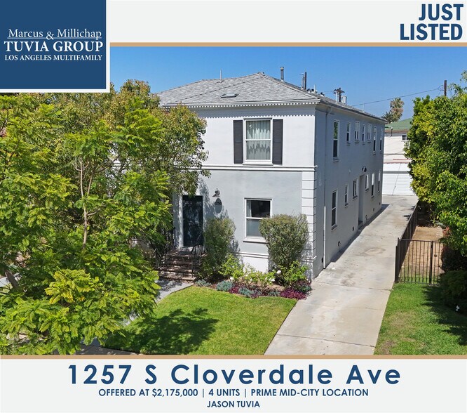 Primary Photo Of 1257 S Cloverdale Ave, Los Angeles Apartments For Sale