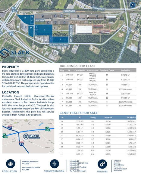 More Photos Of 9101-9431 Slack Rd, Shreveport Unknown For Lease