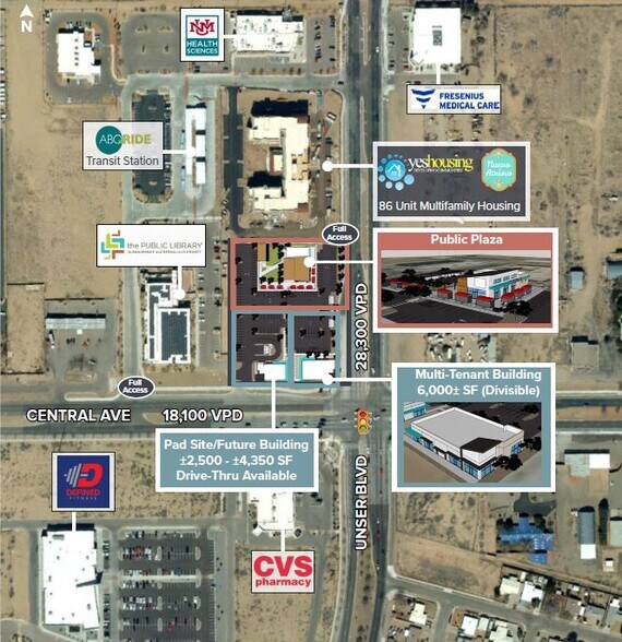 Primary Photo Of 7901 Central Ave NE, Albuquerque General Retail For Lease