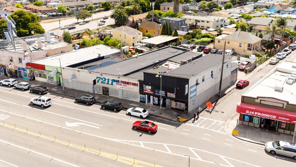 Primary Photo Of 7201-7215 International Blvd, Oakland Storefront Retail Residential For Sale