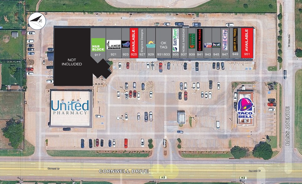 More Photos Of 917-953 Cornwell Dr, Yukon General Retail For Lease