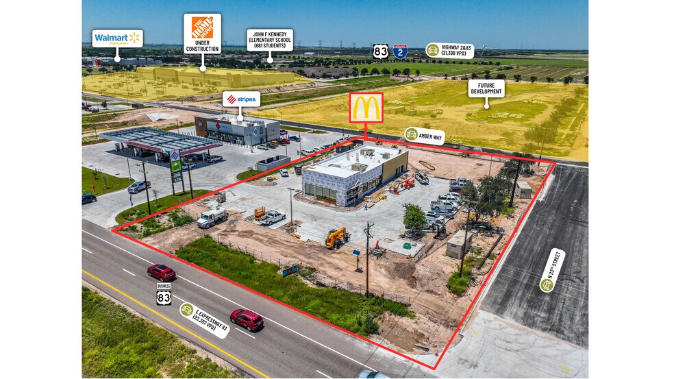 More Photos Of Hwy 83 & 23rd st, Penitas Fast Food For Sale