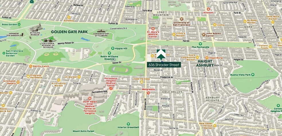 More Photos Of 636 Shrader St, San Francisco Office For Sale