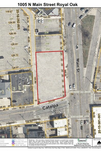 Primary Photo Of 1005 N Main St, Royal Oak Land For Lease