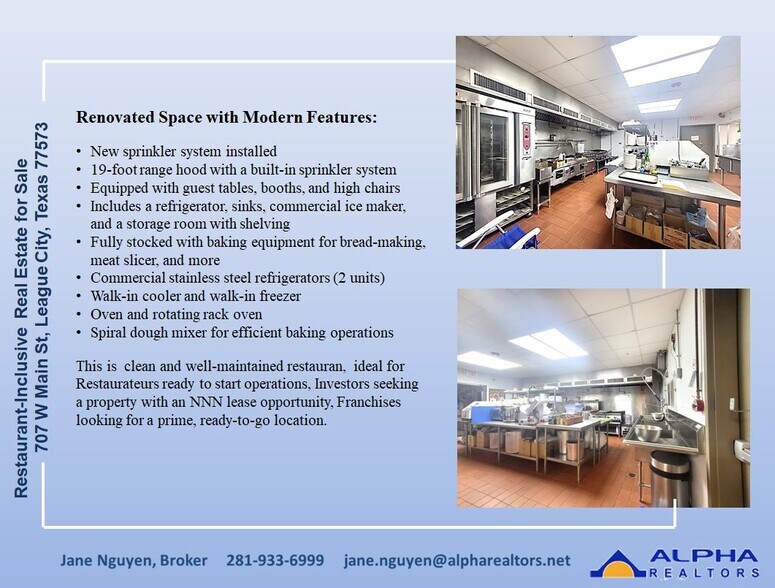 More Photos Of 707 W Main St, League City Restaurant For Sale