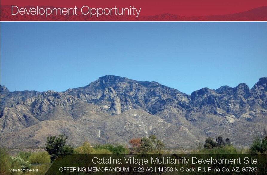 Primary Photo Of 14350 N Oracle Rd, Tucson Land For Sale