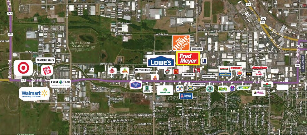 More Photos Of 3333-3555 W 11th Ave, Eugene Unknown For Lease