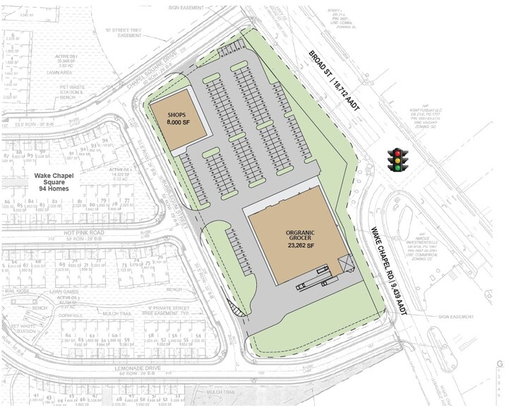 More Photos Of Wake Chapel Road Rd @ Broad Street, Fuquay-Varina General Retail For Lease