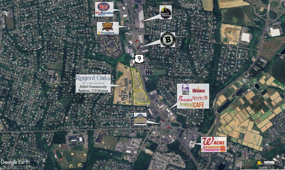 More Photos Of 3390 Route 9, Freehold Fast Food For Lease