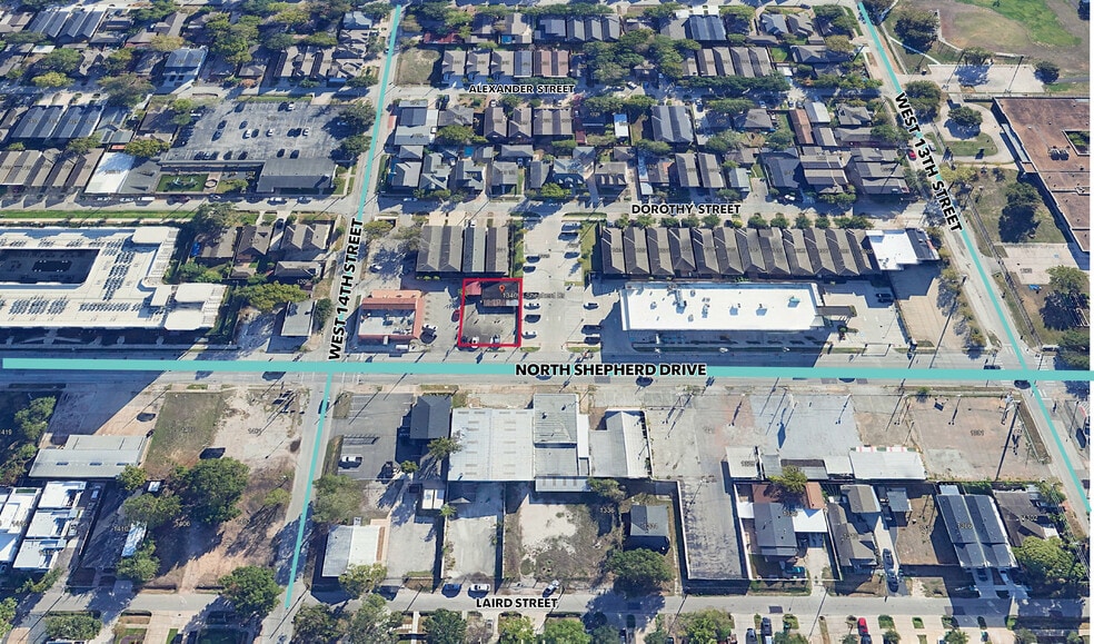 More Photos Of 1340 N Shepherd Dr, Houston Land For Sale