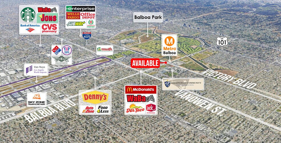 More Photos Of 16851 Victory Blvd, Van Nuys Unknown For Lease