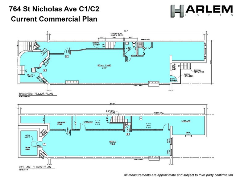 More Photos Of 764 Saint Nicholas Ave, New York Storefront Retail Office For Sale