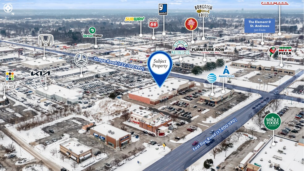 More Photos Of 4110-4150 Grape Rd, Mishawaka Storefront For Sale