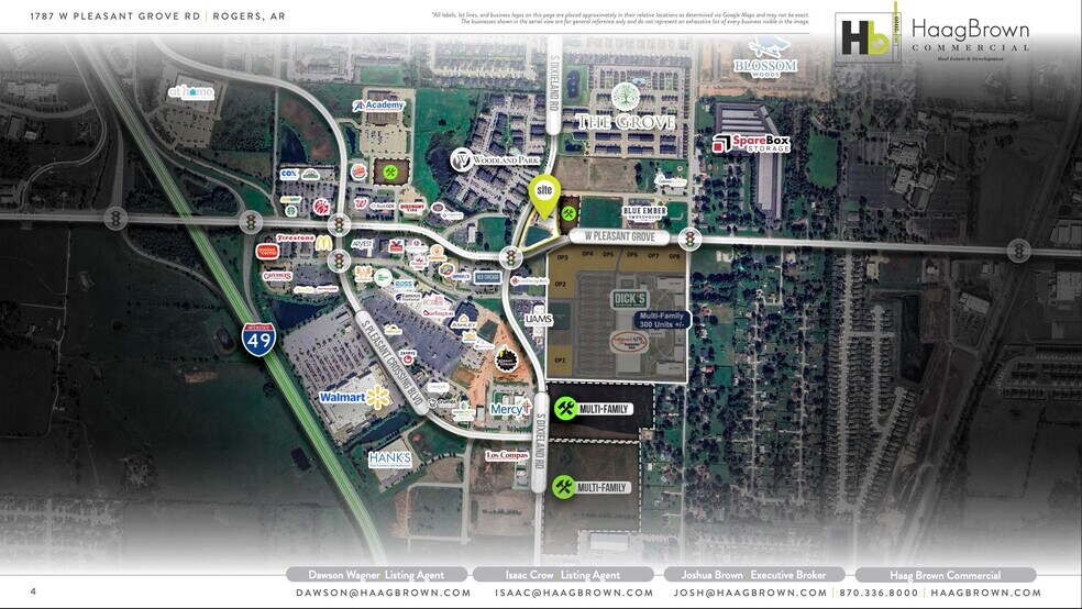 More Photos Of 1787 West Pleasant Grove Road, Rogers Storefront For Lease