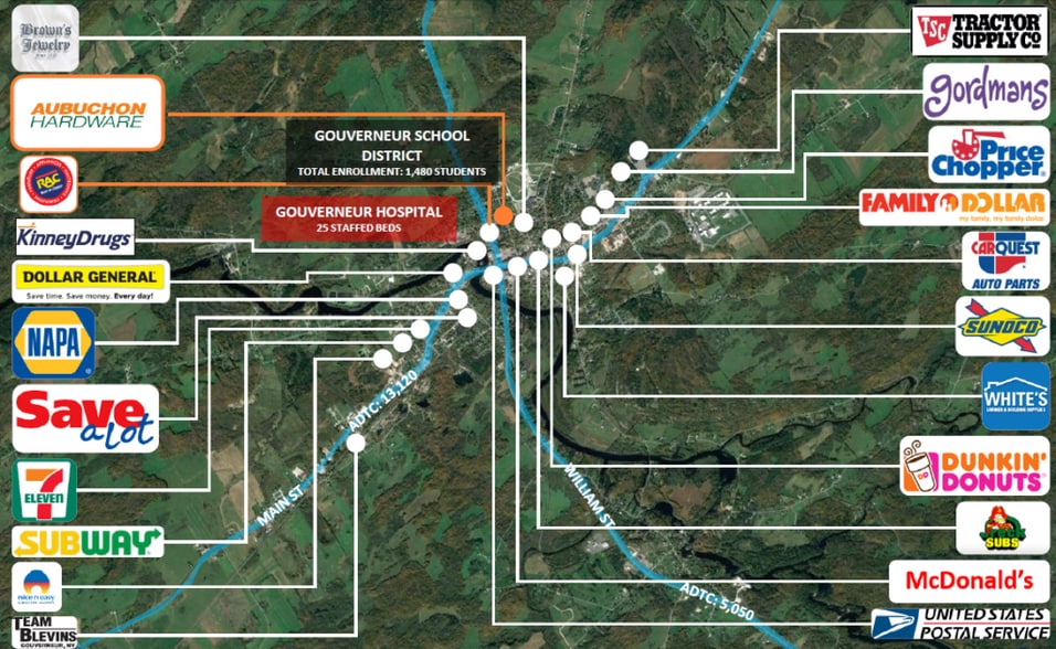 More Photos Of 22 Clinton St, Gouverneur General Retail For Sale