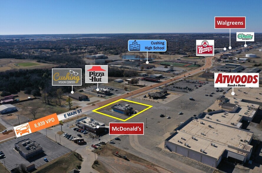 More Photos Of 2210 E Main St, Cushing Fast Food For Sale