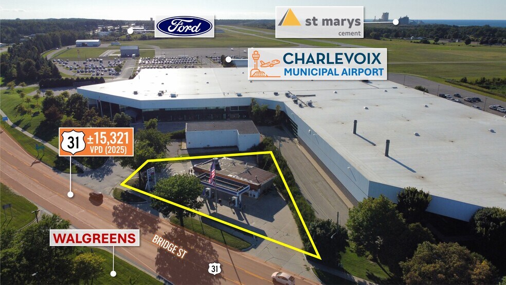More Photos Of 1505 Bridge St, Charlevoix Service Station For Sale