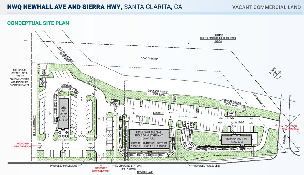 Primary Photo Of NWQ Newhall Ave & Sierra Hwy, Santa Clarita Land For Lease