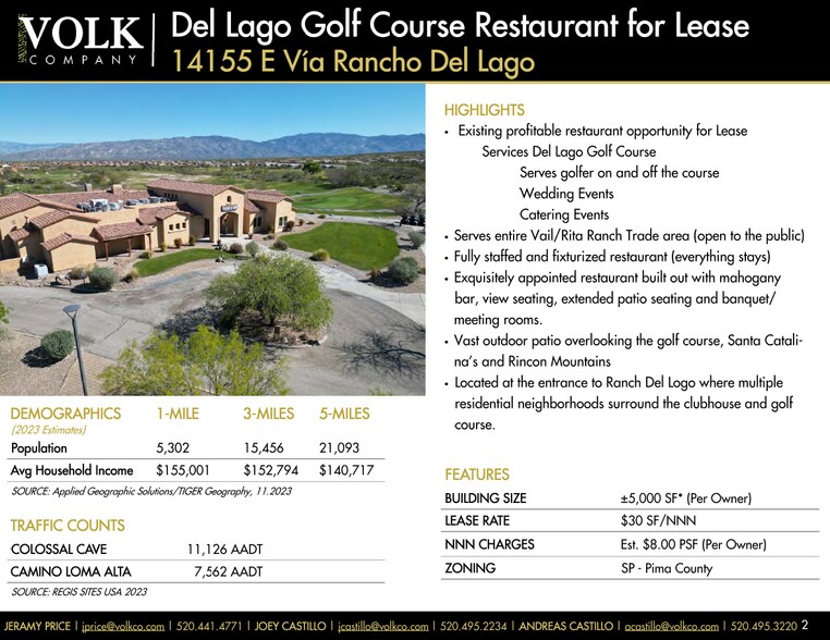 More Photos Of 14155 E Via Rancho del Lago, Vail Golf Course Driving Range For Lease