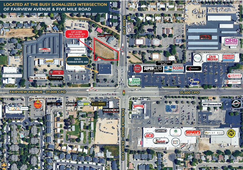 More Photos Of 1721 N Five Mile Rd, Boise General Retail For Lease