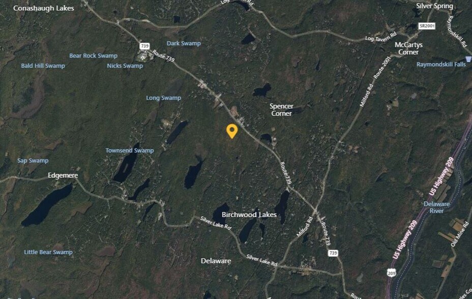 Primary Photo Of 1615 Pa-739, Dingmans Ferry Land For Sale