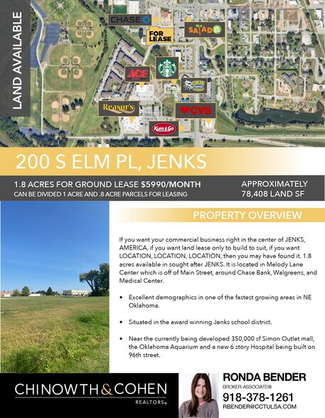 More Photos Of 625 W Beaver St, Jenks Land For Sale