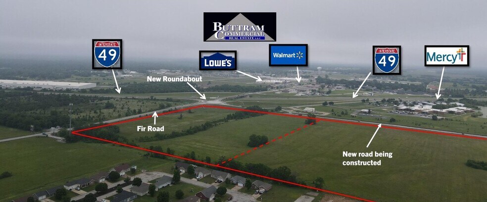 More Photos Of SWC Fir Rd & I-49 Parcel 2, Carthage Land For Sale