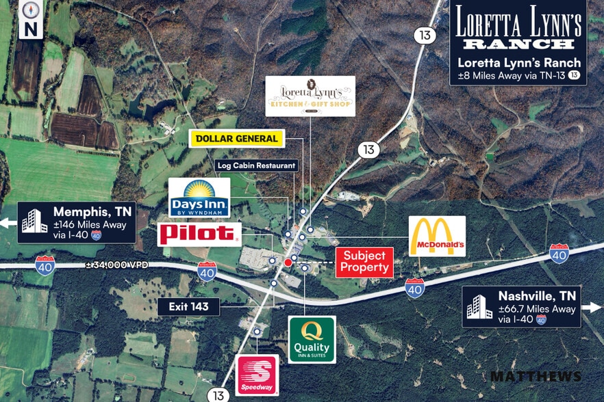 More Photos Of 15570 Highway 13 S, Hurricane Mills Service Station For Sale