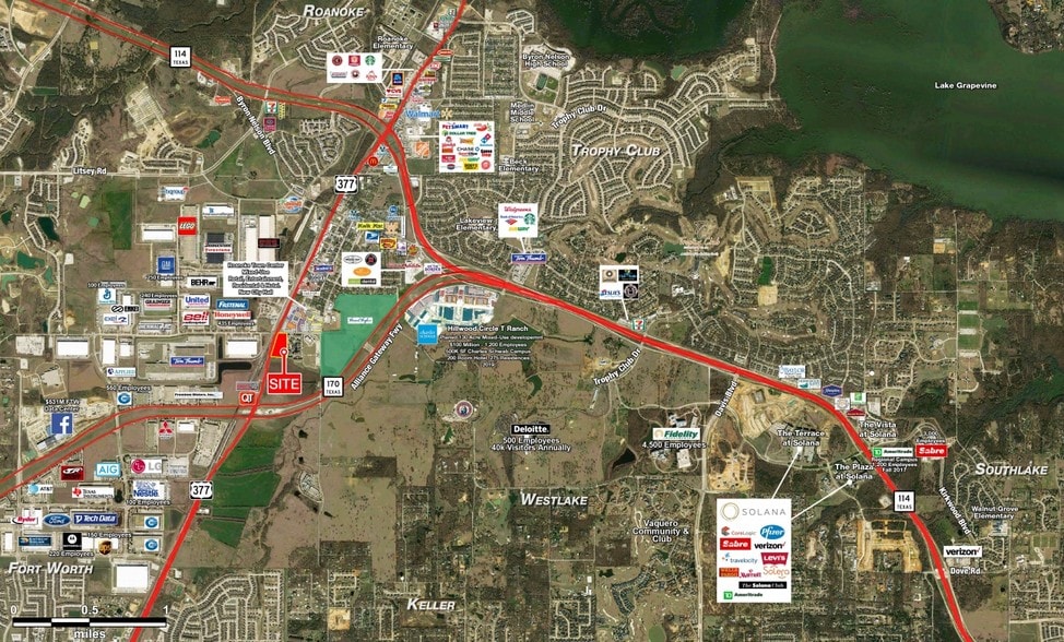 More Photos Of 720 S Highway 377, Roanoke Freestanding For Lease