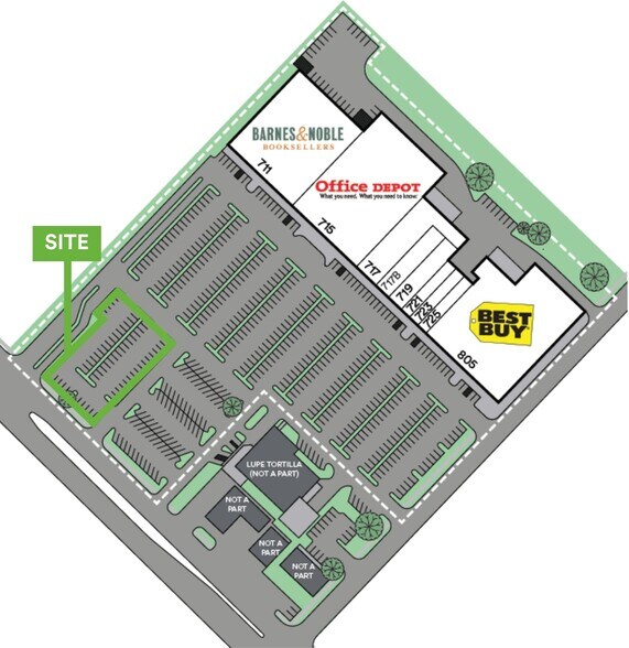 More Photos Of 711 Texas Ave S, College Station Land For Lease