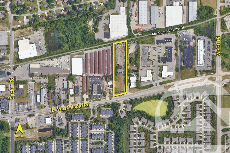Primary Photo Of 2015 E West Maple Rd, Commerce Township Land For Sale