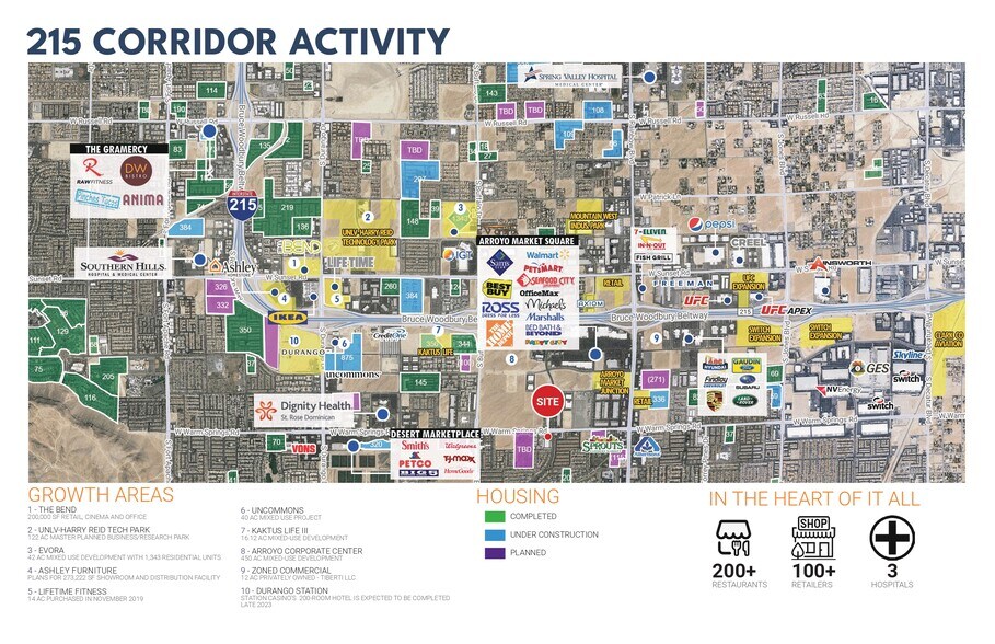 More Photos Of SWC Of Warm Springs & Tenaya, Las Vegas Land For Lease
