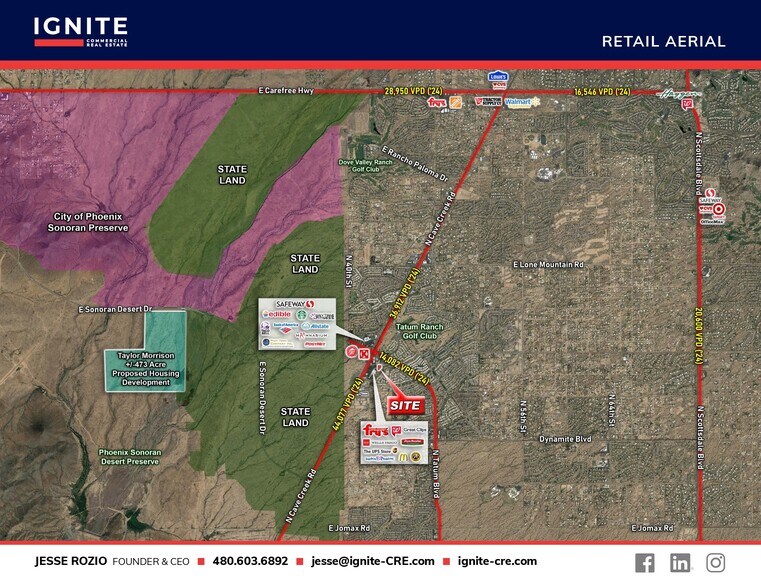More Photos Of SEC Cave Creek Rd & Tatum Blvd, Cave Creek Land For Sale