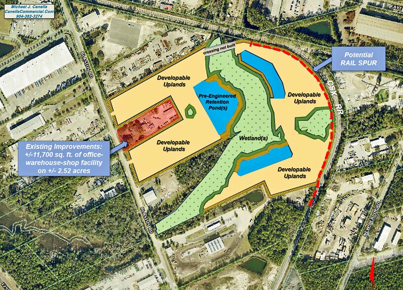 More Photos Of 11033 Blasius Road, Jacksonville Land For Sale