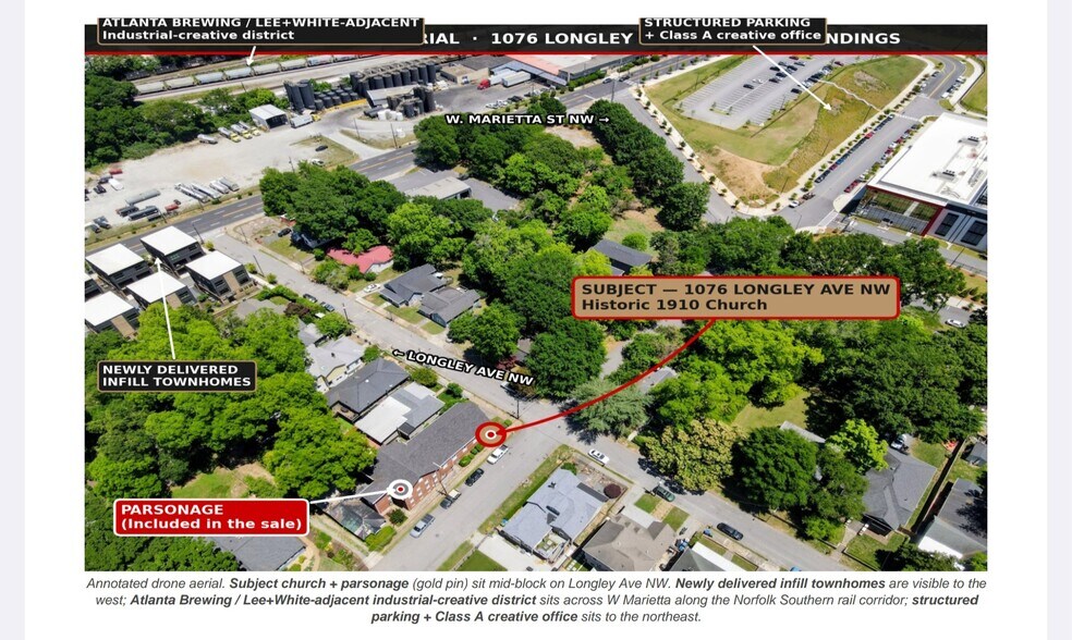 More Photos Of 1076 Longley Ave NW, Atlanta Religious Facility For Sale