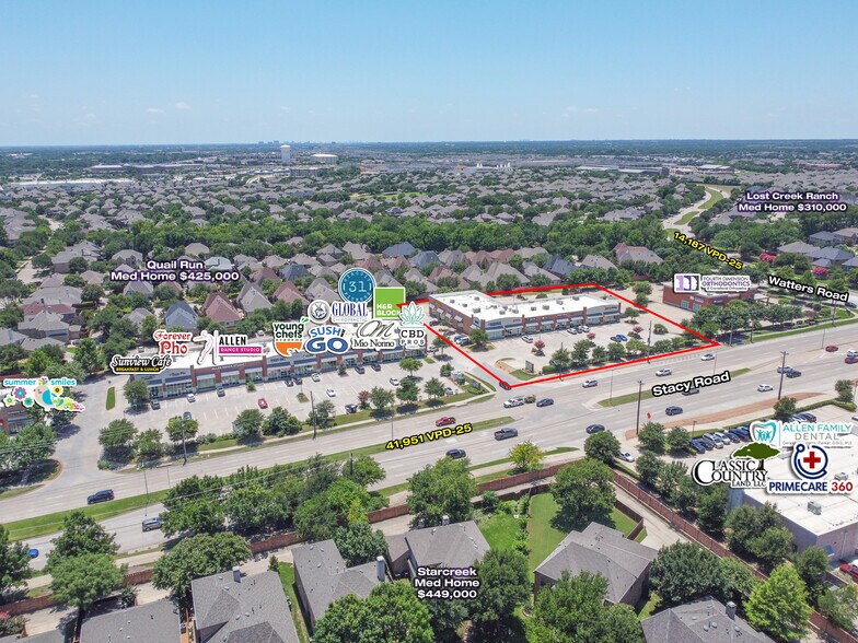 More Photos Of 945 W Stacy Rd, Allen General Retail For Sale