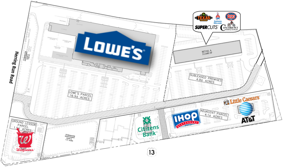 More Photos Of 22800-22980 Sussex Hwy, Seaford Unknown For Lease