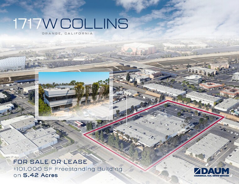 Primary Photo Of 1717 W Collins Ave, Orange Manufacturing For Sale