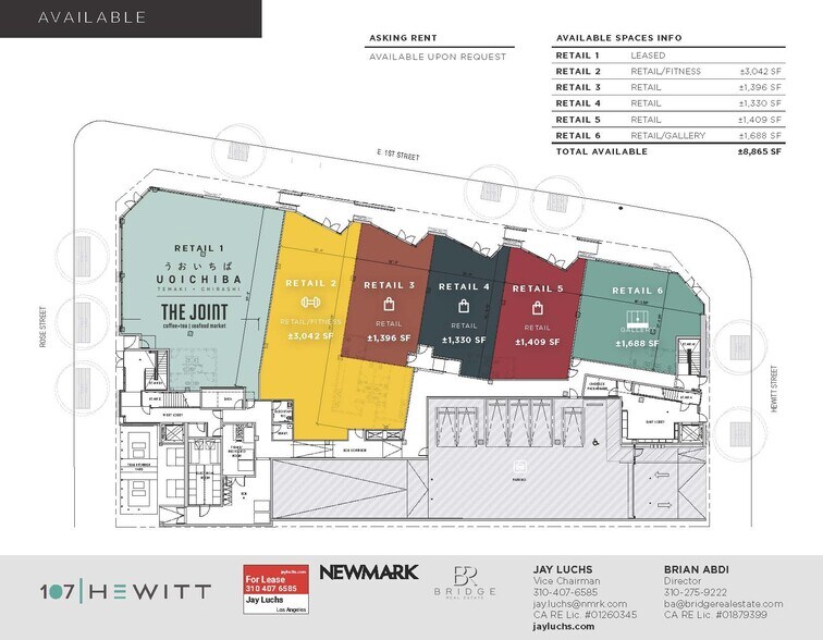 More Photos Of 107 S Hewitt St, Los Angeles Apartments For Lease