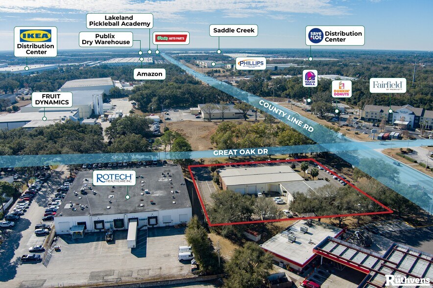 More Photos Of 5345-5351 Great Oak Dr, Lakeland Light Distribution For Lease