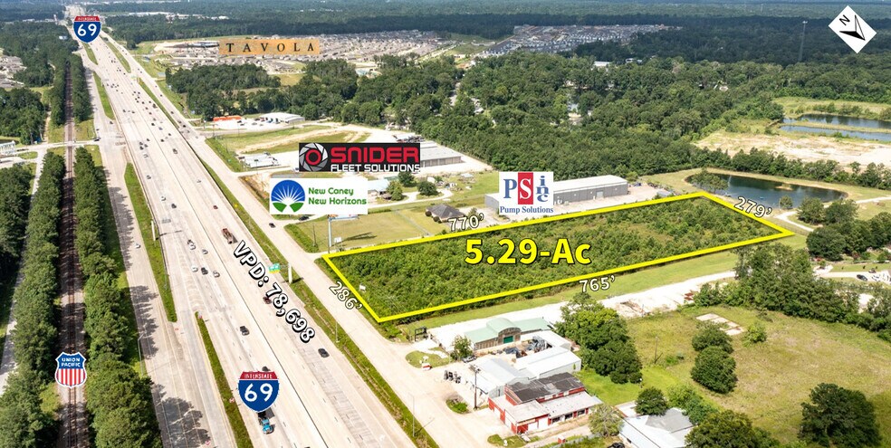 More Photos Of 18556 US Highway 59, New Caney Land For Sale